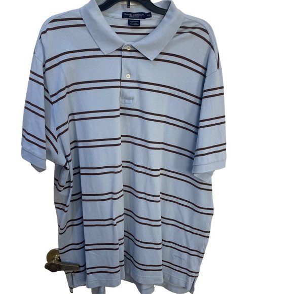 (6-167) Daniel Cremieux Men's Short Sleeve Polo Sz XXL - Picture 1 of 7